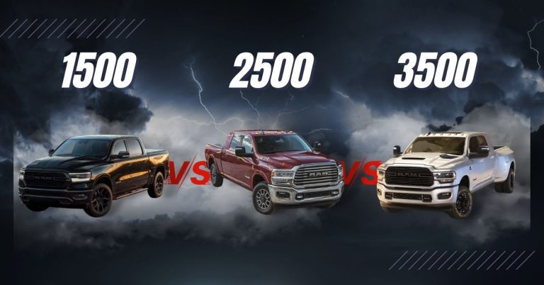 dodge ram 1500 vs 2500 vs 3500