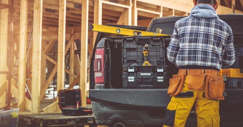 loading pickup truck